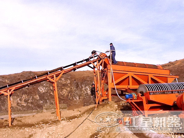 錳礦磁選機生產(chǎn)現(xiàn)場 錳礦磁選機生產(chǎn)現(xiàn)場